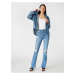 Koton Series Ripped Wide Leg Jeans - Slim Flare