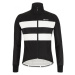 SANTINI Cyklistická zateplená bunda - COLORE BENGAL WINTER - černá