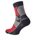 Knoxfield Basic Unisex ponožky 03160040 černá/červená