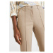 BONPRIX kalhoty s rozparky Barva: Béžová, Mezinárodní