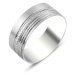 OLIVIE Pánský stříbrný prsten 5719