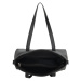 Beagles Černá objemná kabelka přes rameno „Mirage“