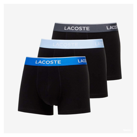 LACOSTE Trunk 3 Pack Black/ Blue