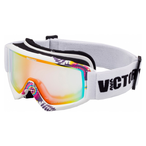 Dětské lyžařské brýle Victory SPV 630 bílá