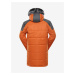 Oranžová pánská zimní bunda s kapucí Alpine Pro ICYB 7