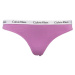 Calvin Klein 3PK THONG Dámské kalhotky, fialová, velikost