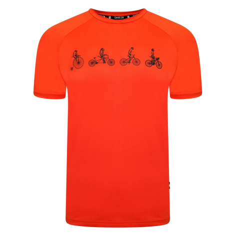 Pánské funkční tričko Dare2b RIGHTEOUS III oranžová Dare 2b