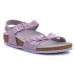 Dětské sandály Birkenstock Rio 1022169 Cosmic Sparkle Lavender