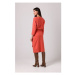 Bewear Dámské volnočasové šaty Cadwahan B269 cihlově červená Červená