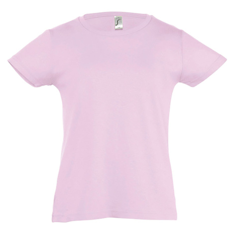 SOĽS Cherry Dívčí triko s krátkým rukávem SL11981 Medium pink SOL'S