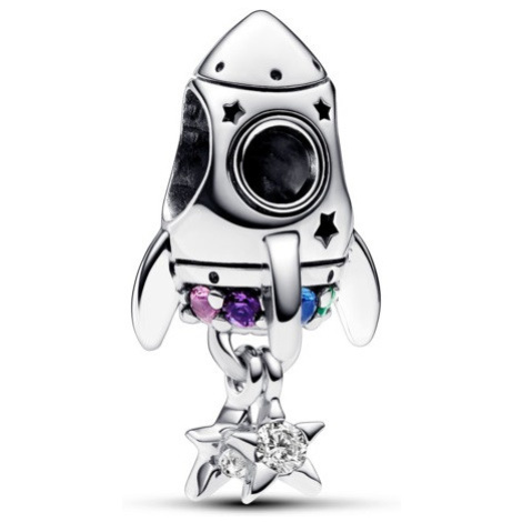 Pandora Stříbrný korálek Vesmírná raketa lásky Moments 792831C01