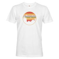 Pánské triko Retro sunset - triko pro milovníky cestování