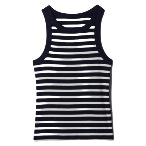 GAP MOD RIB HALTER Dámské tílko, černá, velikost