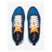 Oranžovo-modré klučičí tenisky Puma R78 Jr