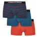 Boxer Shorts 3-Pack - mini stripe aop+boxteal+boxora