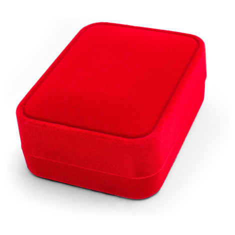 Beneto Semišová červená dárková krabička KS4