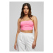 Ladies Neon Bandeau Top - neonpink