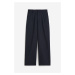 H & M - Elegantní kalhoty - modrá