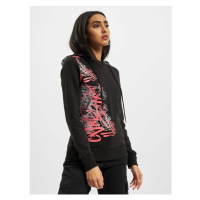 Dámská mikina // Dangerous DNGRS / Tagg Basic Hoody black/pink