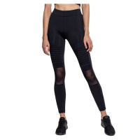 kalhoty dámské URBAN CLASSICS - Tech Mesh Biker Leggings - TB2034