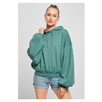 Dámská bio oversized froté mikina s bledělistou