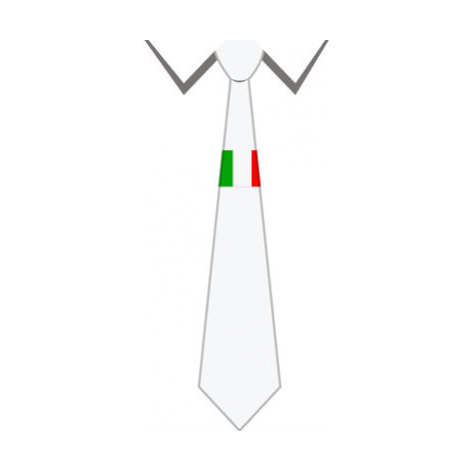 Kravata bílá Itálie | Modio.cz