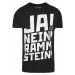 Rammstein tričko, Ramm 4 Black, pánské