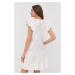 Šaty Marella bílá barva, mini
