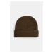 Vlněná čepice Filson Watch Cap béžová barva, z tenké pleteniny, FMACC0051