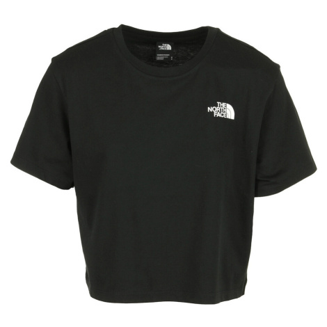 The North Face W Cropp Simple Dome Tee Černá