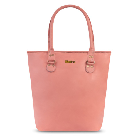 Bagind Belka Flamingo - Dámská kožená kabelka růžová, ruční výroba, český design
