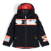 Spyder MILA-JACKET Dívčí lyžařská bunda, černá, velikost