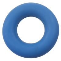 YATE Posilovací kroužek silikonový balený - středně tuhý modrý
