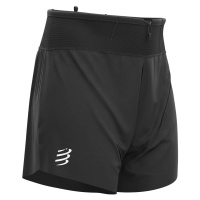 Compressport Trail Racing Short Black Běžecké kraťasy