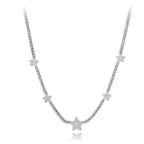 Victoria Filippi Stainless Steel Ocelový choker náhrdelník Patricia - chirurgická ocel, hvězdy N