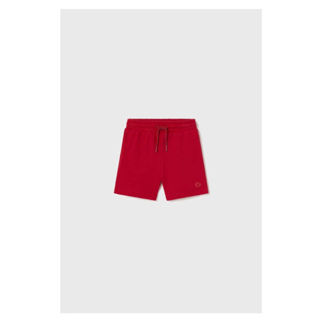 Kojenecké šortky Mayoral červená barva