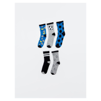 LC Waikiki 5-Piece Lcw Patterned Boy's Socks