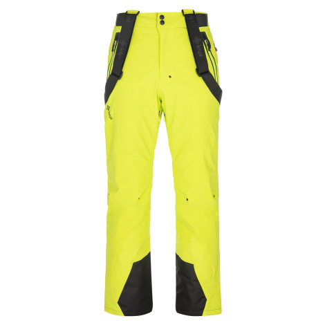 Kilpi LEGEND-M Pánské lyžařské kalhoty QM0250KI Zelená