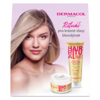 Dermacol Dárkový balíček Hair Ritual pro blonďaté vlasy - šampon a maska na vlasy