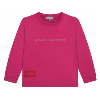 Dětská mikina Marc Jacobs fialová barva, s potiskem