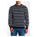 SVETR GANT BRETON STRIPE C-NECK modrá