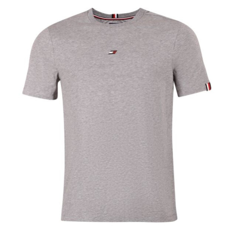Tommy Hilfiger ESSENTIALS SMALL LOGO S/S TEE Pánské tričko, šedá, velikost