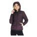 FUNDANGO-ALSEA Hooded Down Jacket-398 - aubergine Fialová