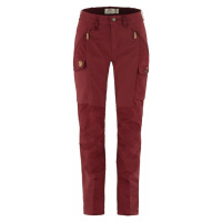 Fjällräven Nikka Trousers Curved W Bordeaux Red Outdoorové kalhoty