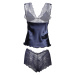 DKaren Set Belinda Navy Blue