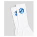 Ponožky karl lagerfeld jeans logo socks set bílá