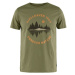 Fjällräven Forest Mirror T-shirt Barva GREEN