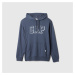 Mikina GAP Gap Athletic Hoodie Deep Sailor Blue