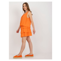 TW SK BI 8139 šaty.44 oranžová