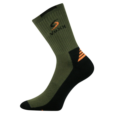 Voxx Tronic Unisex sportovní ponožky BM000000616400102707 tmavě zelená Old